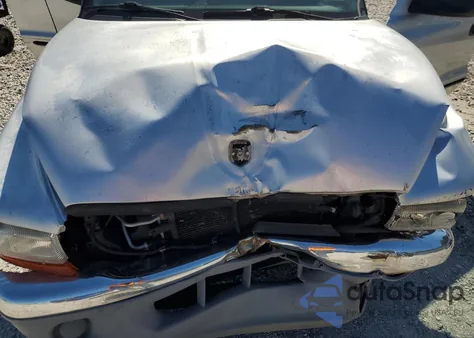 2001 Dodge Dakota Quad из США, поврежденный, VIN 1B7HL2AN71S237686